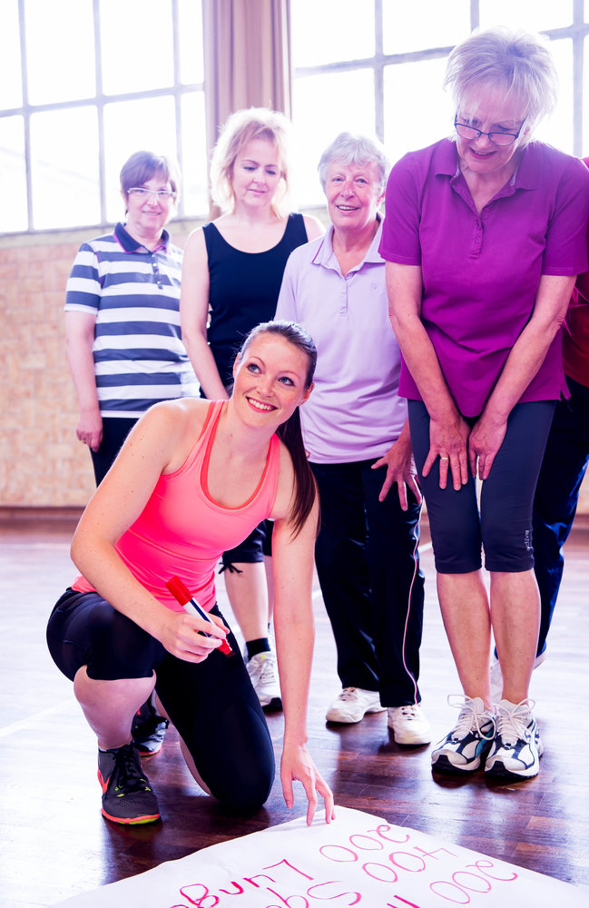 Trainer*in – seniorinnen kleingruppe fitness