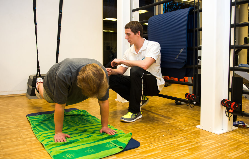 Trainer*in – personal push up studio coaching